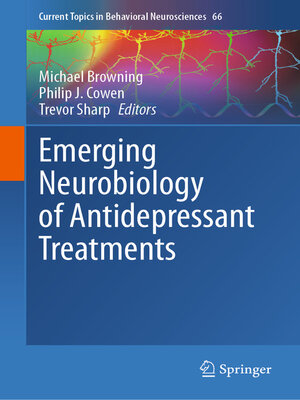 cover image of Emerging Neurobiology of Antidepressant Treatments